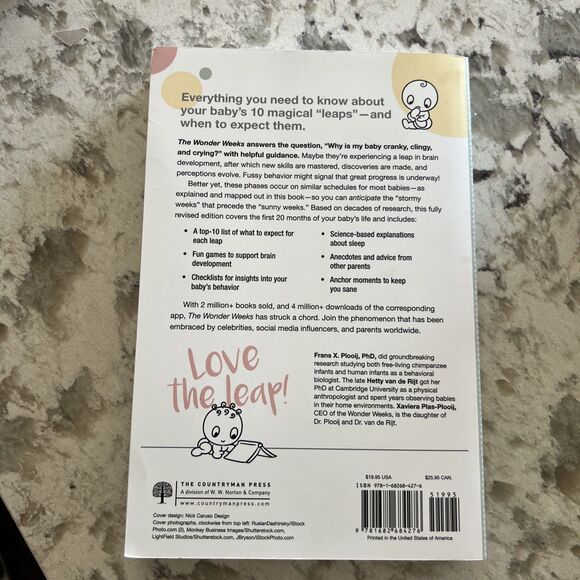 The Wonder Weeks: A Stress-Free Guide to Your Baby's Behavior - VERY GOOD - Picture 2 of 2
